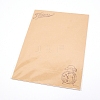 Kraft Paper Letter Paper DIY-WH0204-56-1