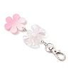 Acrylic Pendant Decorations HJEW-JM03857-03-4