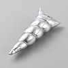 Cloth & PP Horn Ornament Accessories FIND-WH0032-41D-2
