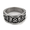 304 Stainless Steel Ring RJEW-B055-04AS-01-2