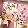 20Pcs 5 Styles Resin Cat Shape Coffee Display Decorations AJEW-SC0001-90-6