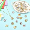 28Pcs 14 Colors Alloy Enamel Charms FIND-YW0011-46-4