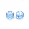 Transparent Mixed Color Acrylic Beads TACR-Q102-003A-2
