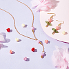 48pcs 8 colors Epoxy Resin Beads RESI-GA0001-28-5