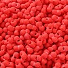 Rubberized Style Glass Seed Beads SEED-Z003-01E-3