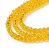 Transparent Glass Beads Strands GLAA-H021-03-06-5