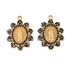 304 Stainless Steel Rhinestone Pendants RB-CBADC81-15G-02-1