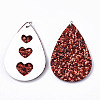 PU Leather Big Pendants X-FIND-R084-07-2