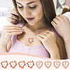 8Pcs 2 Styles Alloy Pendants PALLOY-GO00027-6
