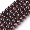 Natural Garnet Bead Strands G-A038-B-1