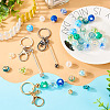  DIY Beadable Keychain Making Kit DIY-TA0006-01-14