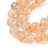 Natural Citrine Bead Strands G-P466-01D-2