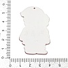 Printed Acrylic Big Pendants OACR-D312-02-3