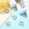 Alloy Rhinestone Pendants ALRI-YW0001-03-5