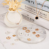 14pcs 14 style Brass Pendant Cabochon Settings & Cabochon Connector Settings FIND-BY0001-13-7