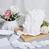10 Yards Polyester Lace Ribbon OCOR-GF0006-25B-4