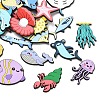 Ocean Theme PVC Plastic Cabochons PL-CBAEA65-05-1