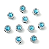 Alloy Acrylic European Beads FIND-YWC0011-04A-1