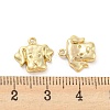 Rack Plating Brass Charms KK-C038-05G-3