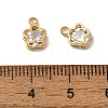 Real 18K Gold Plated Rack Plating Brass Micro Pave Cubic Zirconia Pendants Charms KK-S396-05B-3