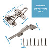 Zinc Alloy Swing Bar Door Lock LS-SW-TAC0002-01C-3