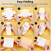Cardboard Drawer Gift Storage Boxes with Clear Cover CON-WH0092-72B-01-4