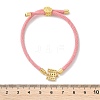 Adjustable Nylon Cord Bracelets X-BJEW-C096-01G-05-5