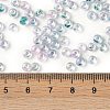 Transparent Inside Colours Glass Seed Beads X1-SEED-A032-04H-4