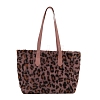 Imitation Leather Leopard Printed Shoulder Bags for Shopping PW-WG54E87-02-2