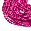 Bohemia Style Multi-strand Glass Seed Beaded Bib Necklaces for Women NJEW-G149-01B-3