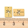 304 Stainless Steel Charms STAS-H184-04C-G-3