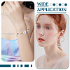 6Pcs 3 Colors Transparent Glass Beads GLAA-TA0003-97-8