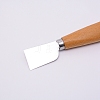 Stainless Leather Skiving Knife TOOL-WH0129-65P-2