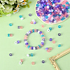 600Pcs 6 Colors Opaque & Tansparent Acrylic European Beads MACR-SC0002-02B-5