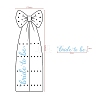 Long Gauze Bowknot Alligaor Hair Clips OHAR-JOY0001-02-3
