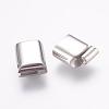 304 Stainless Steel Magnetic Clasps STAS-L189-21P-4