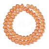 Transparent Glass Beads Strands GLAA-H038-01B-2