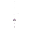 Glass Flower Hanging Ornaments PW-WG00A01-01-1