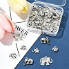 80Pcs Tibetan Style Alloy Pendants FIND-FS0003-65-7