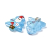 Christmas Theme Handmade Lampwork Beads LAMP-I027-07J-5