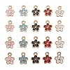 Alloy Enamel Charms ENAM-CJ0001-47-1