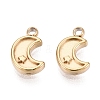 304 Stainless Steel Charms STAS-N125-24D-G-1