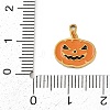 Halloween 304 Stainless Steel Enamel Pendants LS-FIND-I068-01G-04-3
