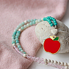 60Pcs 6 Style Alloy Enamel Pendants FIND-DC0002-37-6