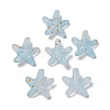 Opaque Acrylic Beads OACR-H056-02F-1