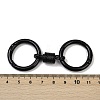 Alloy Spring Gate Clasps PALLOY-Q009-01L-3