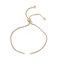 Brass Box Chains Slider Bracelet Makings KK-E068-VD013-2