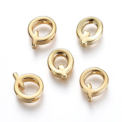 Brass Charms LS-ZIRC-I037-01Q-G-1