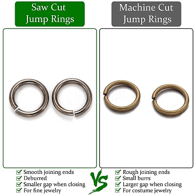 Brass Saw Cut Open Jump Rings KK-G514-01L-B-1