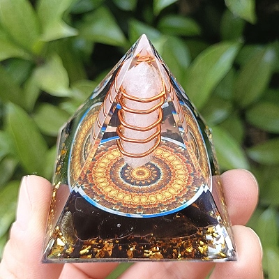 Orgonite Pyramid Resin Energy Generators PW-WG77CDA-01-1
